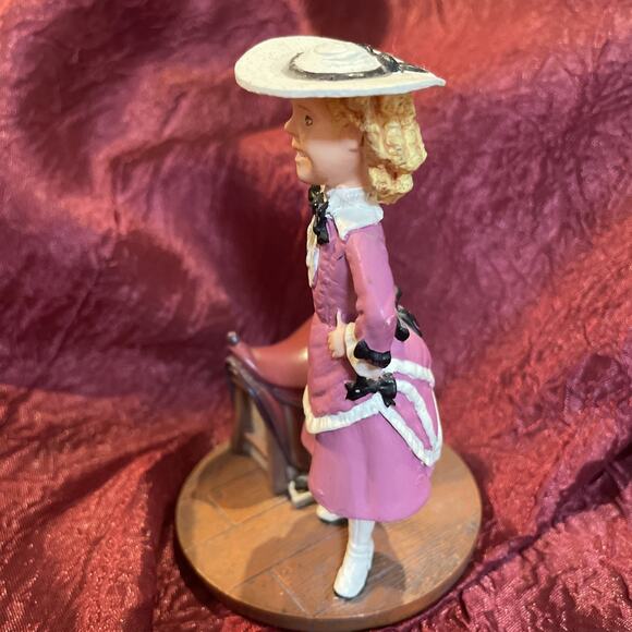 'The Little Colonel' Danbury Mint 1989 Shirley Temple Silver Screen 4.5” - Picture 6 of 7